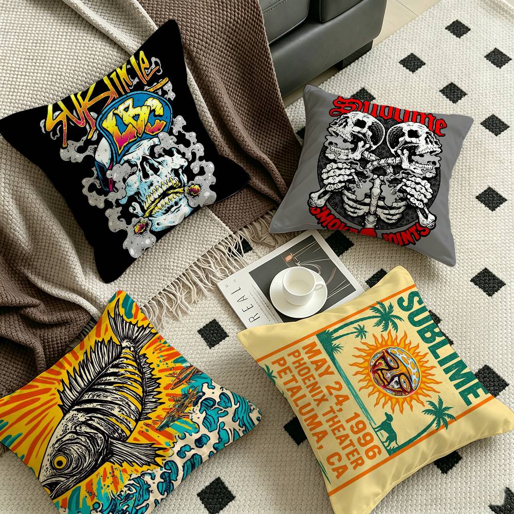 Pillow Cover Sublimation - S-Sublime Classic Band Kissenbezug Dekoratives Kissen