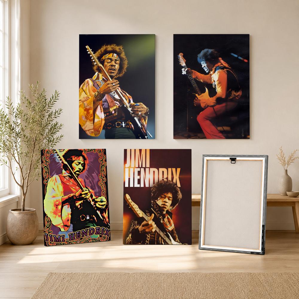 J-Jimi Hendrix Gemälde auf Kra – Canvas Wrap Ready Bewertung und Preis