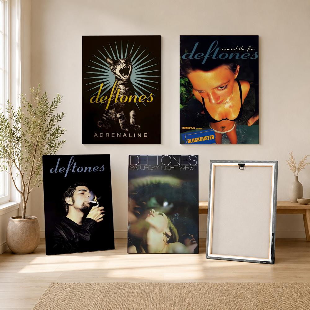 Rockband D-Deftones Gemälde Ka – Canvas Wrap Ready Bewertung und Preis