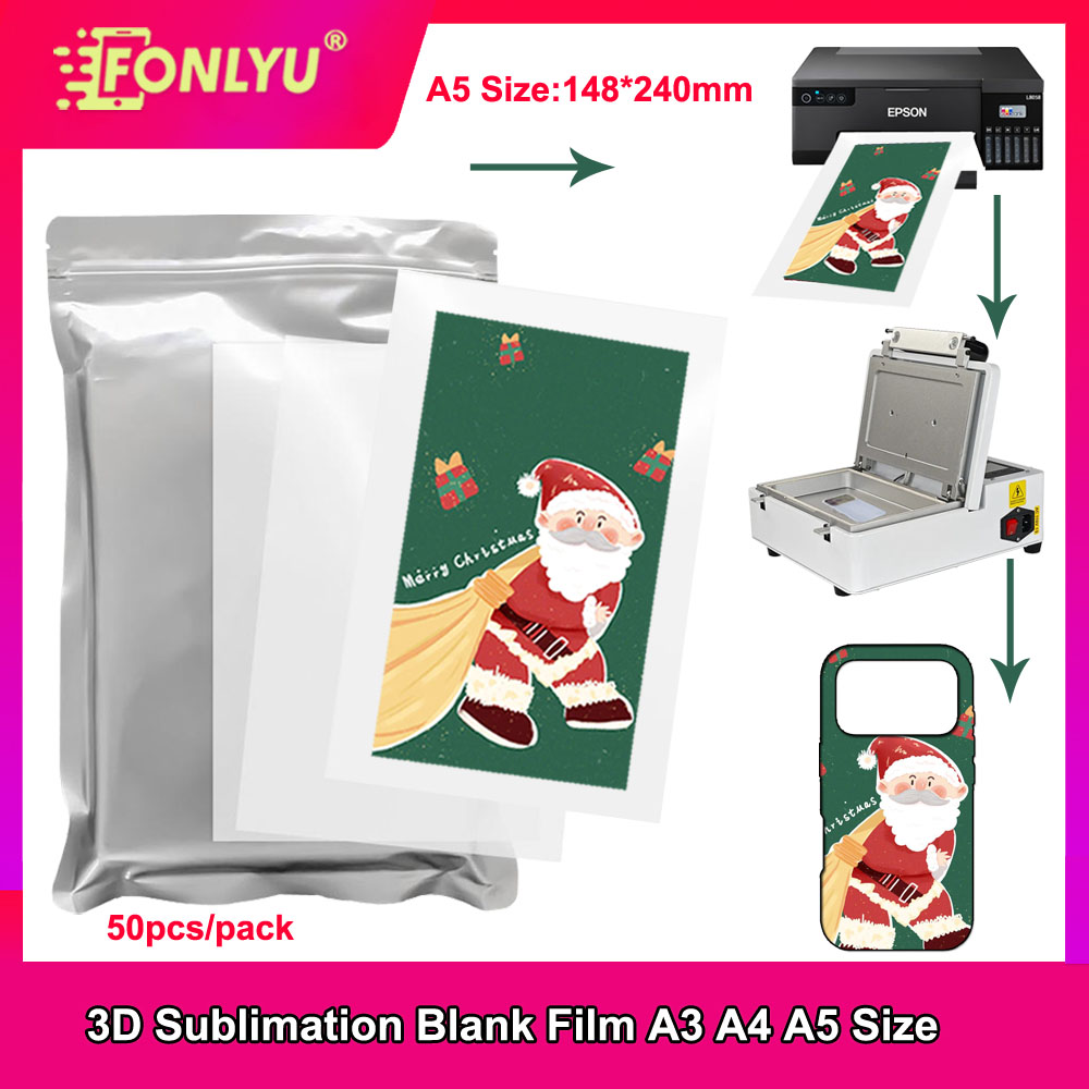 A5 A4 A3 Größe 3D Sublimation  – Phone Case Blank Print Bewertung und Preis