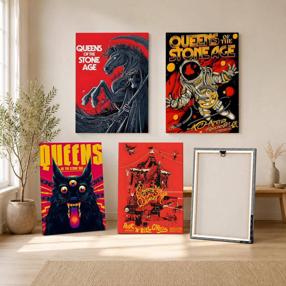 Band Q-Queens Of The Stone Age – Canvas Wrap Ready Bewertung und Preis
