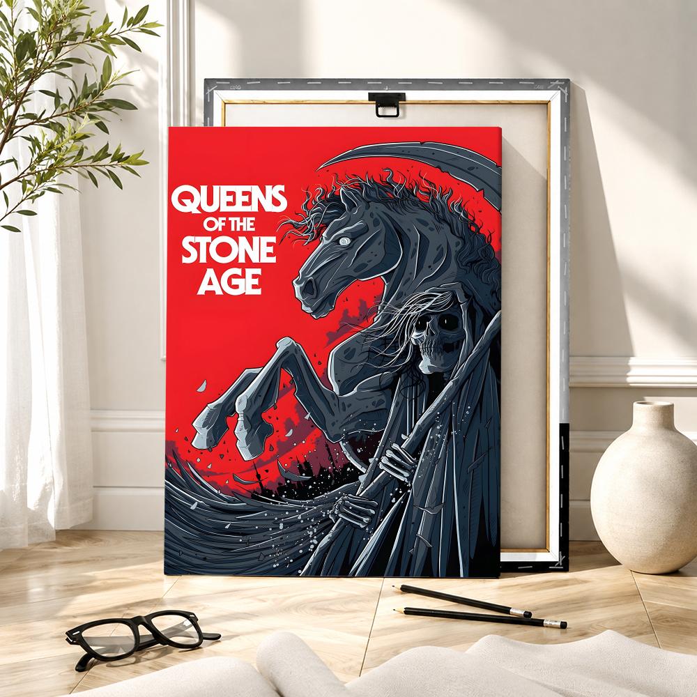 Band Q-Queens Of The Stone Age – Canvas Wrap Ready Bewertung und Preis