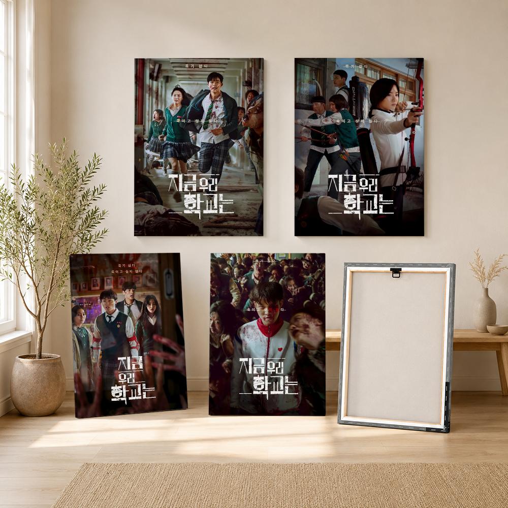 Korea TV A-all Of Us Are Dead  – Canvas Wrap Ready Bewertung und Preis