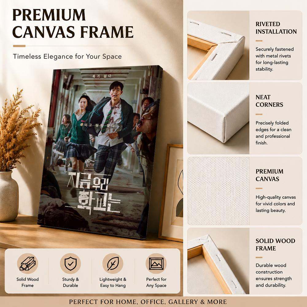 Korea TV A-all Of Us Are Dead  – Canvas Wrap Ready Bewertung und Preis