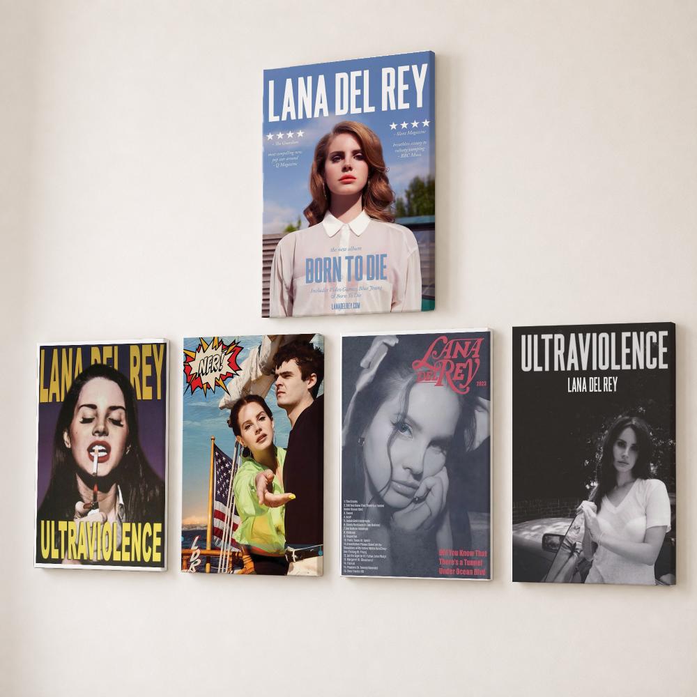 Berühmte Sängerin L-Lana Del R – Canvas Wrap Ready Bewertung und Preis
